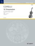 Twelve Triosonatas: op. 1. 2 violins and basso continuo; cello (viola da gamba) ad libitum.