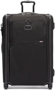 TUMI - Alpha Medium Trip Expandable 4-Wheeled Packing Case - Professional Travel Luggage - TSA Lock Tracer - TUMI Suitcase - Black