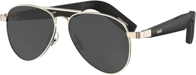 GetD Bluetooth Glasses for Men and Women,Polarized Sunglasses with Bluetooth Speaker Outdoor UV Protection and Voice Control