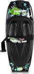 Serenelife Kneeboard, Water Sport Kneeboard with Hook for Children and Adults, Black/Green