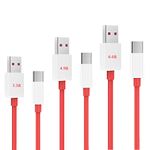 for Oneplus Charging Cable USB Type C Charger Warp Charge 80W 65W Supervooc for Oneplus 12 12R 11 10 Pro 8 7T 7 9R Open Nord N20 2 CE N10 2T 11R Fast Cord 6T 6 5T 5 N100 N200 (3pack 3.3ft/4.9ft/6.6ft)