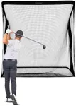 GoSports Elite Golf Practice Net with Steel Frame - Choose 10' or 7' Size