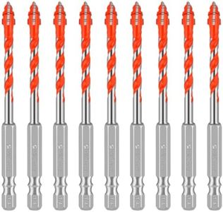 Concrete Drill Bit Set 1/4" (10PCS)