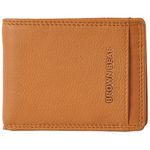 BROWN BEAR Leather Unisex Wallet & Card Holder (Camel)
