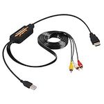 AuviPal RCA to HDMI Converter for P