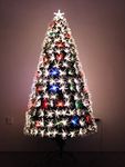 Christmas Tree Pre-lit with LED The Multi Colour Firework Fiber Optic Christmas Tree (6f)