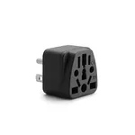 US Canada Travel Plug Adapter EU/UK/AU/in/CN/JP/Asia/Italy/Brazil to USA Type B, Unidapt Grounded USA Canada Wall Plug, EU to US Travel Adaptor and Converter, Power Outlet Wall Charger (1)