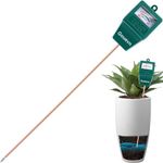 Gouevn Long Probe Soil Moisture Meter for Plants, Plant Moisture Meter for House Plants, Plant Water Meter for Indoor & Outdoor Large Potted Plants, Hygrometer Gardening Gifts - No Battery Needed