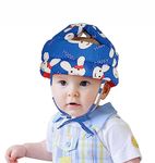 Luem - above the best Baby Helmet for Crawling Walking Baby Head Protector - Head Protection for Infant Baby No Bumps and Soft Cushion Safety Headguard I Toddler Inflatable Helmets (Dark blue)