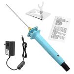 Foam Cutting Pen with Adaptor,18W Electric Hot Wire Cutter Machine Pen 10CM Styrofoam Foam Cutting Tool with Stand and Instruction Manual for Model Making,Handcraft