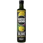 Hunter & Gather Extra Virgin Olive Oil - 500ml | Organic and Cold Pressed | Perfect for Drizzling, Dipping and Dressing | Keto, Low Carb & Paleo