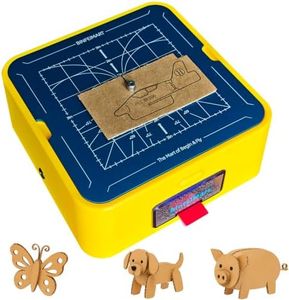 Binfeimart Child-Safe Cardboard Cutter for Kids, Aluminum Base Craft Paper Trimmer with Safety Guard Design for School & Home DIY Projects