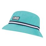 TaylorMade Golf Vintage Twill Bucket Hat, Aqua, Large/X Large