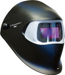 3M Speedglas Black Welding Helmet 100 with Auto-Darkening Filter 100V- Shades 8-12, Model 07-0012-31BL