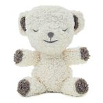 SNOObear White Noise Machine - Cry-Activated Plush Baby Sleep Soother - Cream