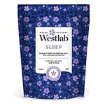 Westlab Bath Salts - Sleep - Epsom & Dead Sea Bathing Salts with Lavender, Jasmine & Valerian – Feel Ready For A Deep, Restorative Night’s Sleep | 100% Natural Ingredients, 100% Vegan, 100% Cruelty Free