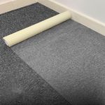 Besto Plastic Carpet Protector Roll - 60 Micron Dust Sheet - Self Adhesive Floor Protector Roll for Non-woolen Carpet, Rug, Hallway Runner, Stair (50m x 600mm)