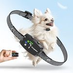 FURRYASTRO Dog Bark Collar for Small Medium Dogs and Puppies. No Shock Safe & Humane Barking Collar，Anti Bark Training Collar with 7 Adjustable Sensitivity & 3 Adjustable Beep & Vibration Modes