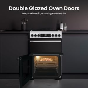 Hisense 60cm Electric Cooker – Hi6 Max, White