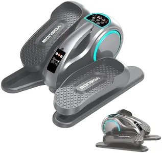 YOSUDA Under Desk ellipitcal Machine,Ellipse Leg Exercise for Seniors,Seated Pedal Exerciser with 10 Level Resistances & Speeds,Remote Contro,Bule