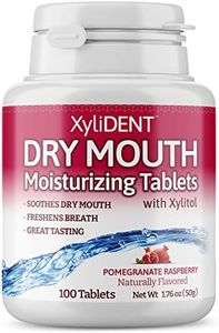 Nature's Stance XyliDENT Xylitol Tablets for Dry Mouth Relief - Stimulates Saliva, Freshens Breath, Reduces Acid Production, Fast Acting Extended Relief, 100 Count