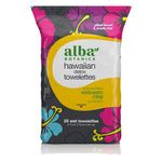 Alba Botanica Hawaiian Anti-pollution Volcanic Clay Towelettes, 100 g