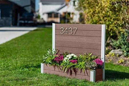 Vita VT17529 Urbana Espresso Brown Address Sign