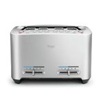 Sage the Smart Toast™ 4-Slice Toaster, BTA845UK, Brushed Aluminium