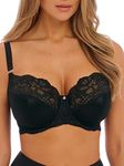 Fantasie Reflect Side Support Bra Black Black 38FF