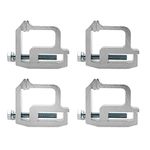 CENPEK 4 Pack Mounting Clamps Truck Cap Topper Camper Shell Heavy Duty TL-2002