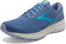 Brooks Women's Ghost 14 Neutral Running Shoe - Blue/Ocean/Oyster - 10 Medium