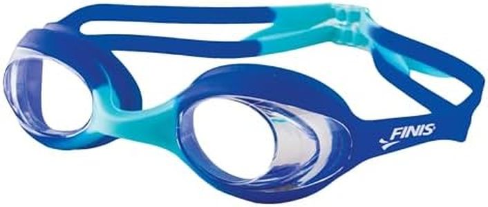 FINIS Swimmies Learn-To-Swim Kid’s Goggles, Aqua / Clear