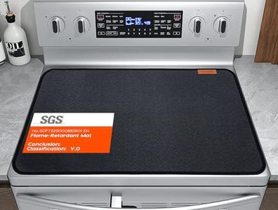 Fireproof Stove Cover, Heat Resistant Stove Top Covers for Electric Stove, 30x21 Inch Glass Stove Top Cover Oven, Waterproof Cooktop Cover, Electric Stove Top Cover Mat, Glass Stove Top Protector