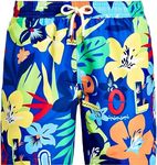 Polo Ralph Lauren Men's Traveller Hawaiian Floral Swimming Trunk (UK, Alpha, XL, Regular, Regular, Hawaiian Floral)