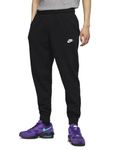 NIKE Men's M Nsw Club Jggr Ft Sport Trousers, Black/Black/(White), M UK