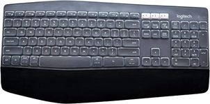 Jesra� Keyboard Cover for Logitech MK850 MK875 & Logitech MK825 Wireless Keyboard Skin Protector - Clear