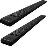 COMNOVA 6.5" Running Boards Compatible with 2009-2018 Dodge Ram 1500, 2010-2024 Ram 2500/3500 Crew Cab with 4 Full Size Doors(incl. 2019-2024 Classic), Nerf Bars Side Steps with Textured Black Coated.