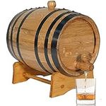 2 Liter Oak Aging Barrel with Wood 