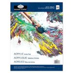 Royal Brush and Langnickel 22-Sheet Oil and Acrylic Essentials Artist Paper Pad, 9-Inch by 12-Inch