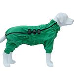 Lovelonglong Lightweight Safety Dog Raincoat，Pet Waterproof Jacket, Windproof Snow-proof Dog Raincoats for Small Medium Large Dogs