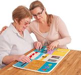 Fidget Blanket for Dementia | Calming Dementia Activities for Seniors | Includes User Guide | Dementia Products for Elderly | Dementia Blanket | Helps Alzheimer’s, Dementia, Asperger’s, Anxiety