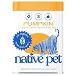 Native Pet Organic Pumpkin for Dogs