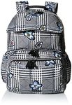 Vera Bradley Performance Twill Backpack Baby Diaper Bag, Bedford Plaid