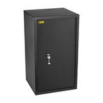 Homesafe HV70K Safe with Certain Key-lock, 70x40x36cm (HxWxD), Carbon Satin Black, Safebox for Home, Business, Office, Hotel Document, Cash, Laptop Notebook Digital Media, Jewelry or Money