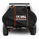 CYCWALL 600D Outdoor Bike Cover for 2 Bikes - Accident Proof Reflective Design, Bike-Covers for Outside Storage - Bike Rain Cover for Rack Transport