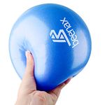 Beenax 23cm Soft Pilates Ball - 9 Inch Exercise Ball, Mini Barre Ball, Gym Ball - Perfect for Yoga, Pilates, Core Training, Physical Therapy and Balance (Home & Gym & Office)