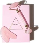 Rose Quartz Roller & Gua Sha Massag