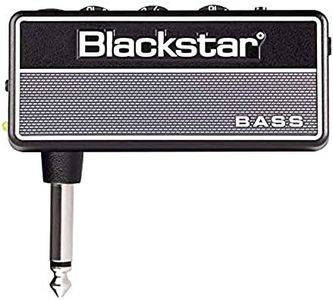 Blackstar Headphones, Bass Amplifier, amPlug2 Fly Bass No Cable Required, Plug in Directly to Base Perfect for Home Practice, Battery Operated, Built-in Rhythm Pattern