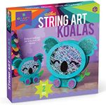 Craft-tastic – Stacked String Art Koalas – Craft Kit Makes 2 Cute Koalas – Fun DIY Arts & Crafts Project for Kids