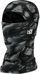BLACKSTRAP Hood Balaclava Face Mask – Cold Weather Ski Mask for Men & Women, Headwear That's Breathable, Moisture-Wicking, and Helmet-Compatible (One Size, Brushed Black)